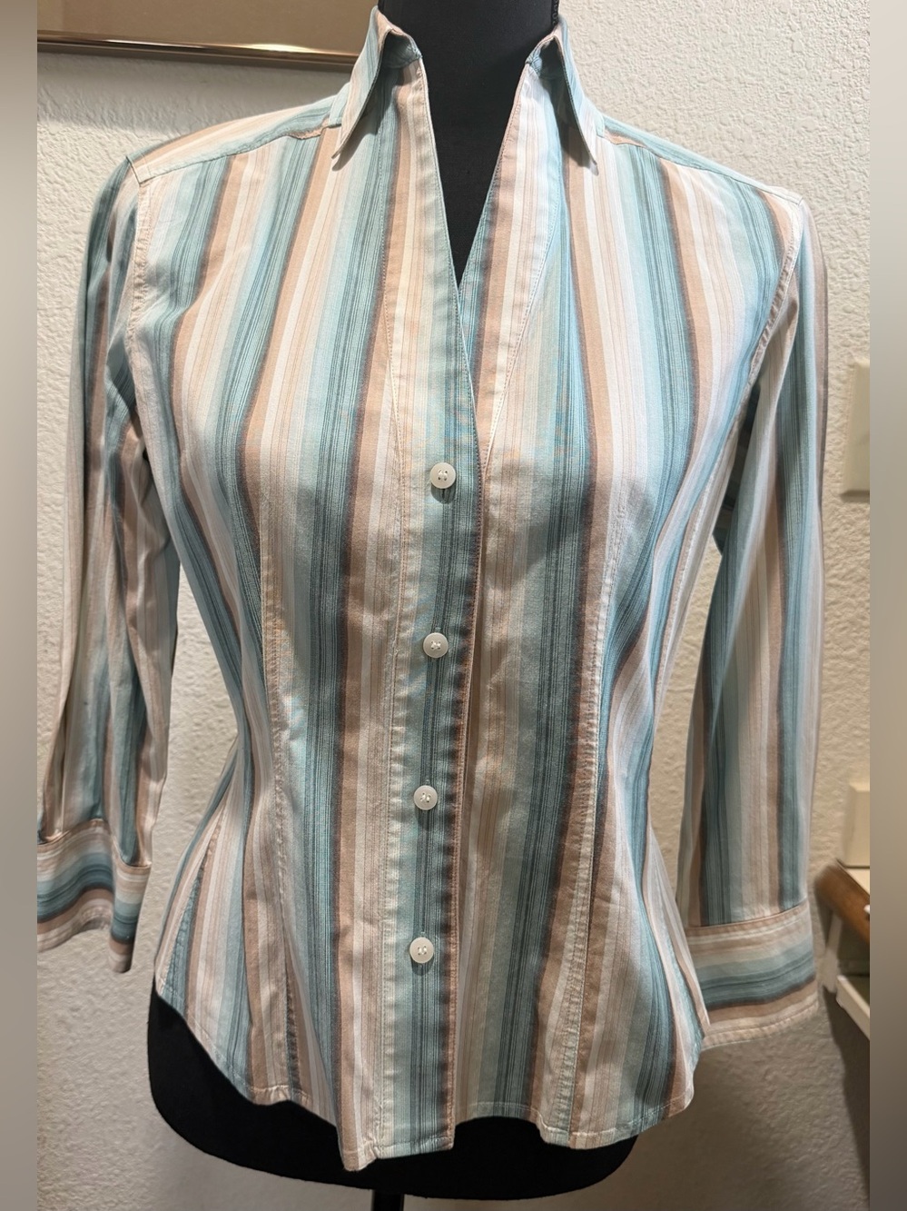 Jones New York Sport Multicolor stretch Blouse